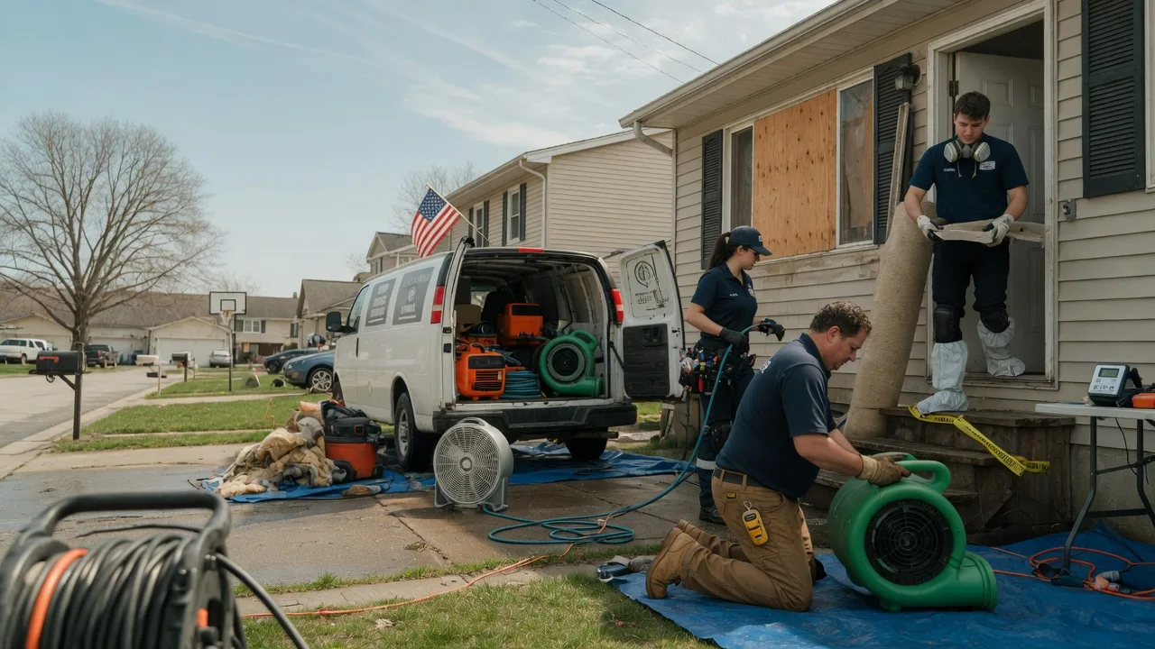 Water Damage Restoration in Mineral Point, PA near me